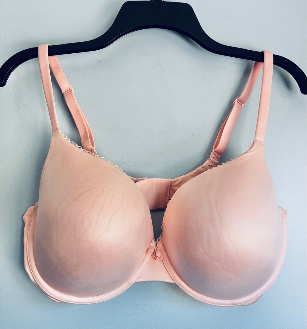 Victoria's Secret Bra Body by Victoria Perfect Shape Pink 38DD Padded